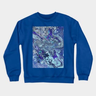 Indigo Marble Crewneck Sweatshirt